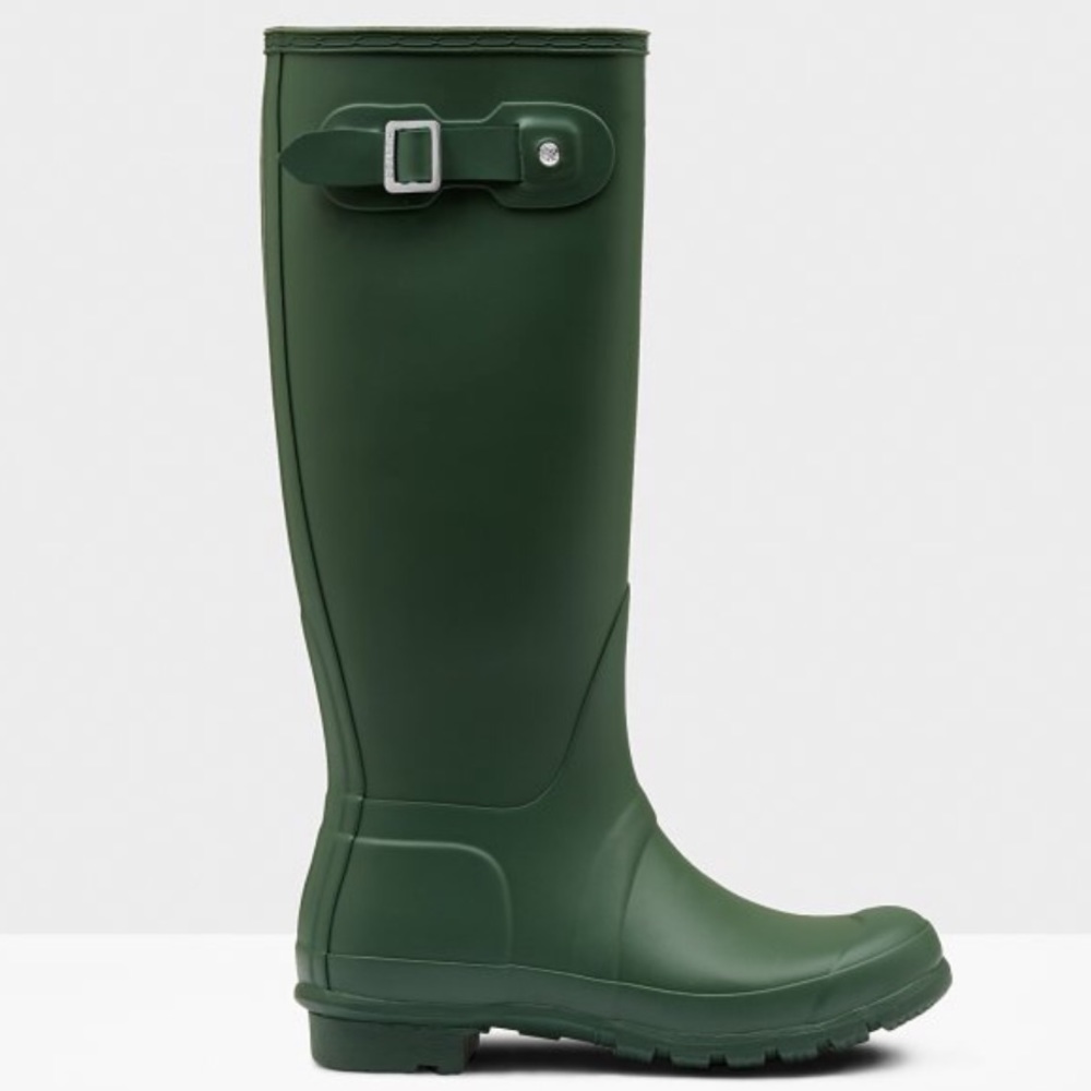 GREEN HUNTER ORIGINAL RAINBOOTS SIZE 9 WOMENS